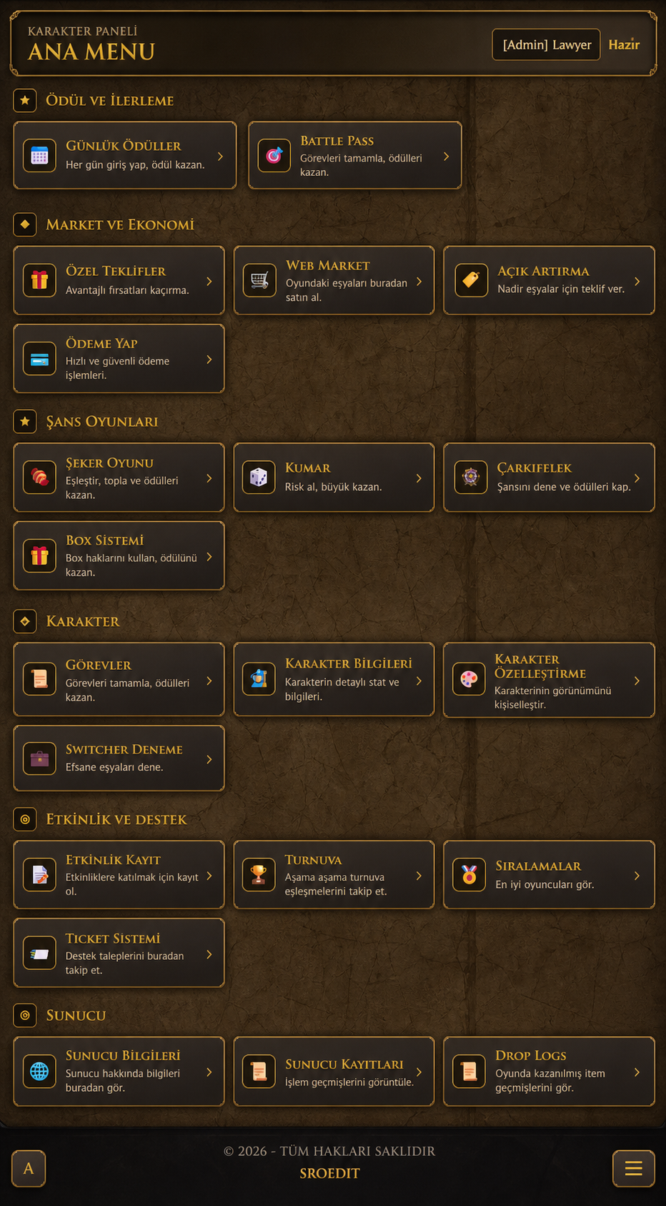 Premium GUI